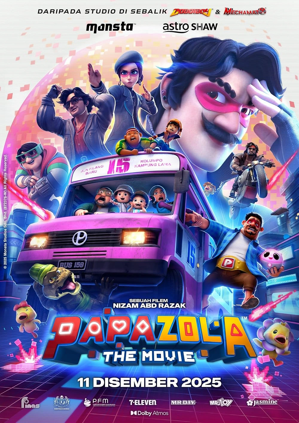 Papa Zola: The Movie Poster